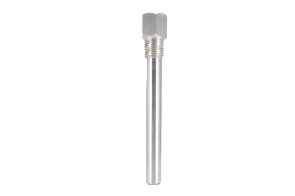 TERMOVAINA 1/2" NPTH x 1/2" NPTM U=300 mm AISI 316